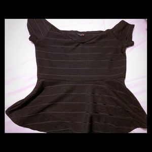 Off the shoulder dress top